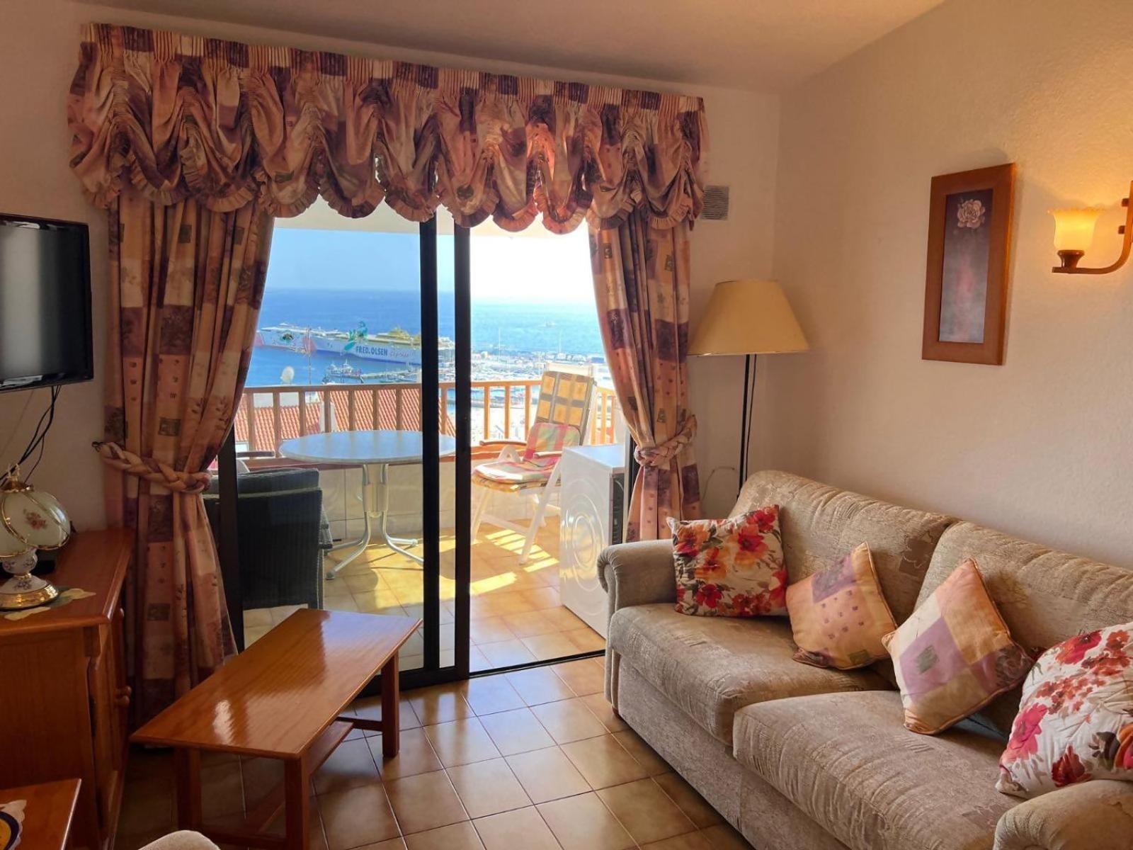 Ferienwohnung Vista Mar Y Piscina Climatizada Arona  Exterior foto