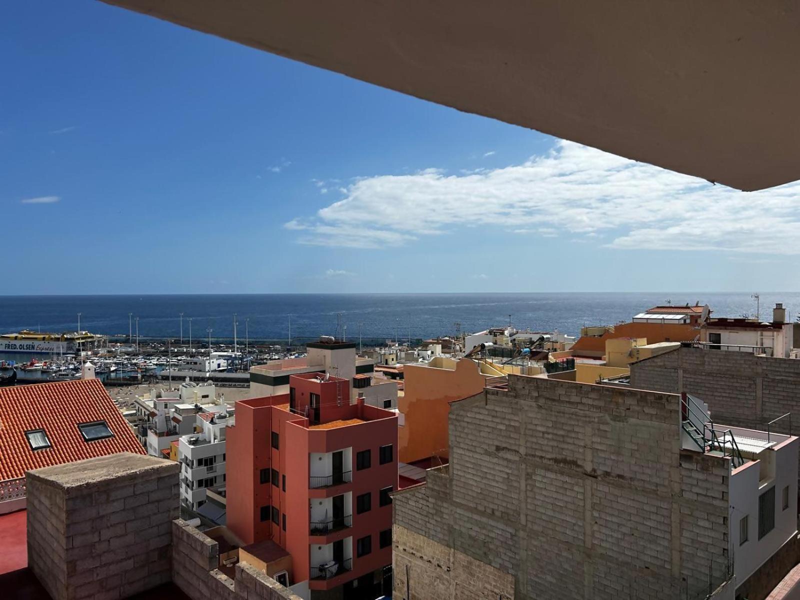 Ferienwohnung Vista Mar Y Piscina Climatizada Arona  Exterior foto