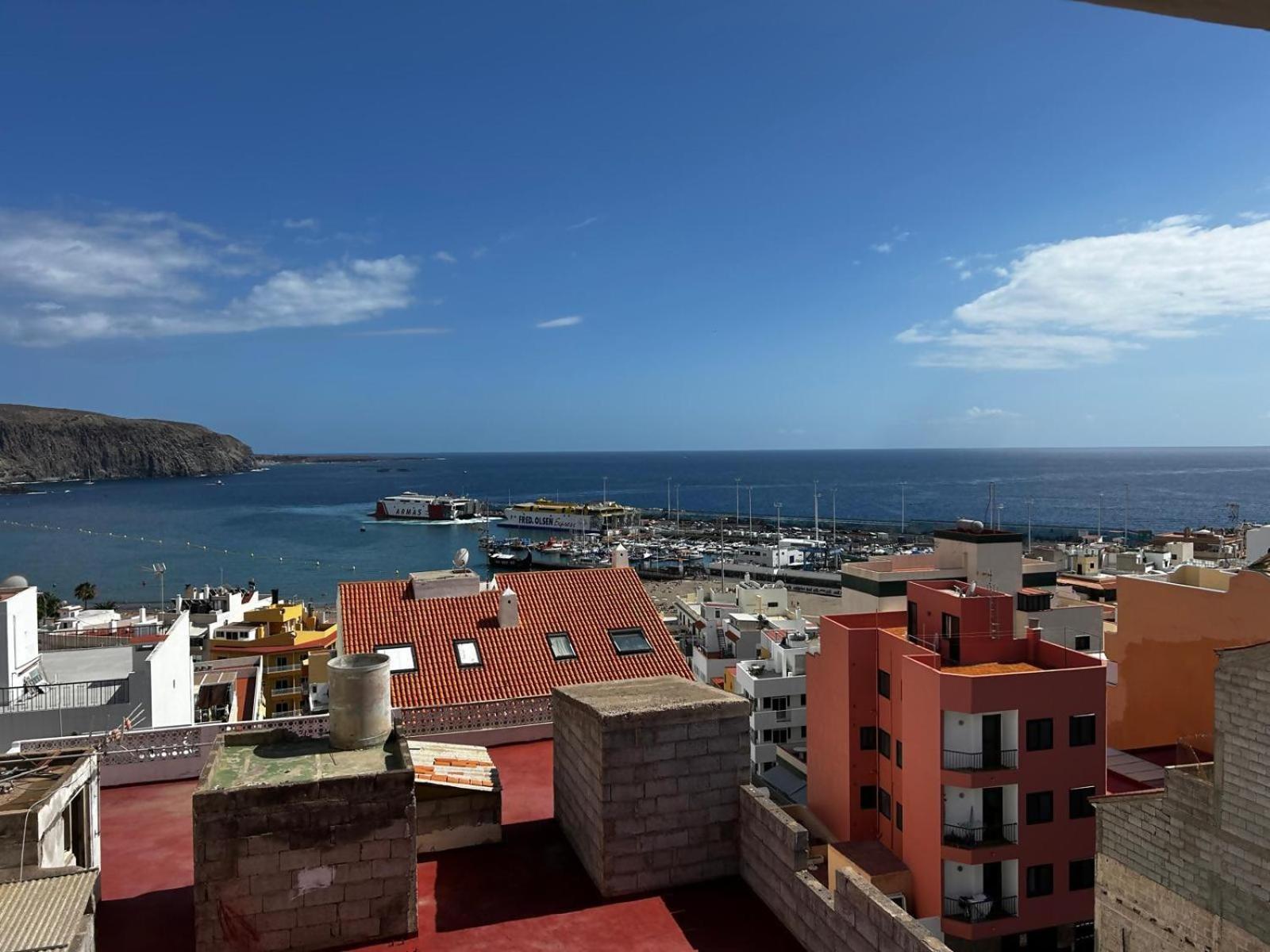 Ferienwohnung Vista Mar Y Piscina Climatizada Arona  Exterior foto