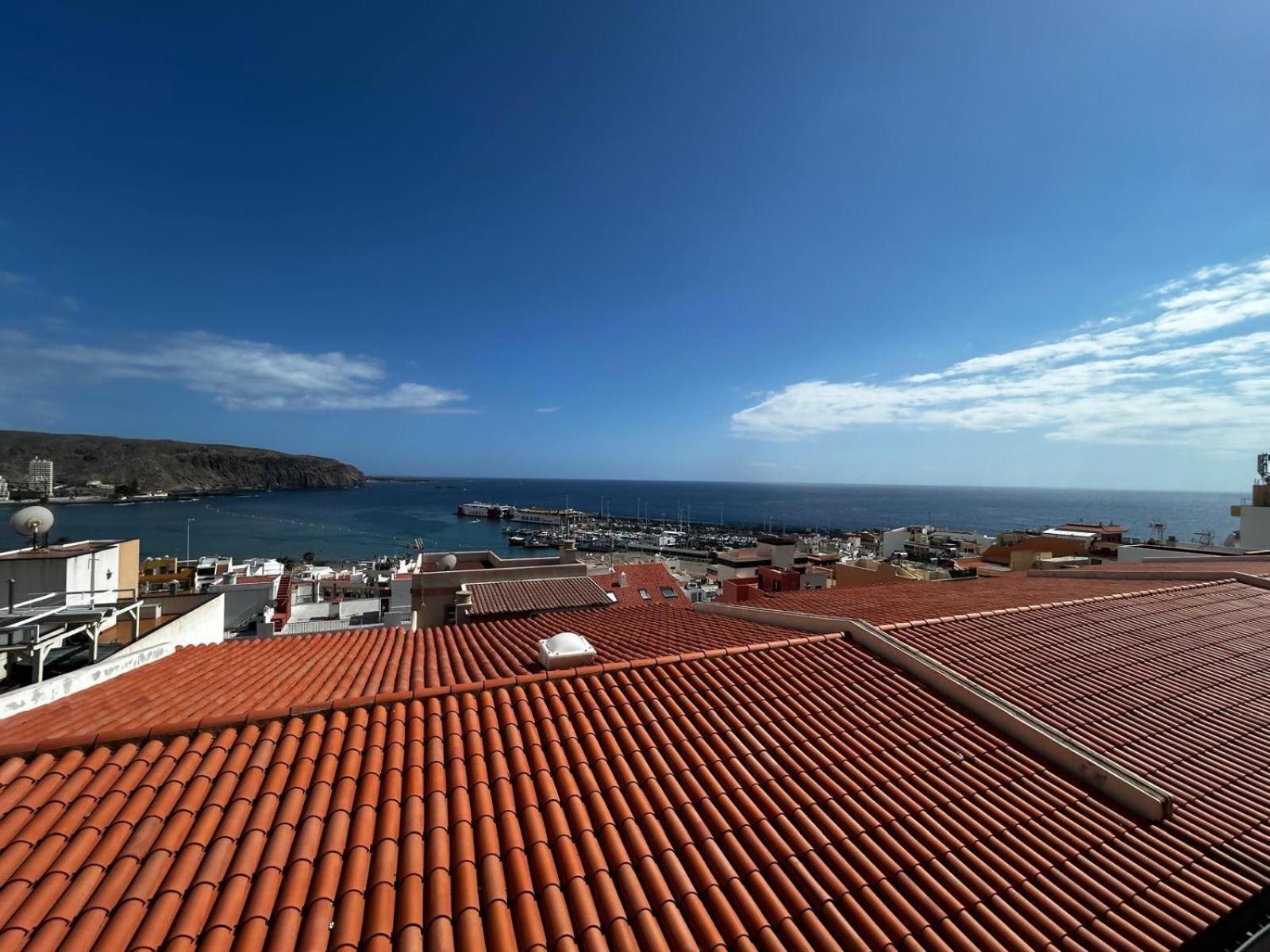 Ferienwohnung Vista Mar Y Piscina Climatizada Arona  Exterior foto